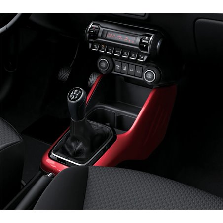 INSERT DE CONSOLE CENTRALE ROUGE SUZUKI