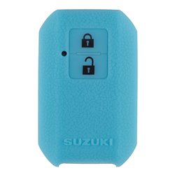 COQUE DE CLÉ SILICONE BLEUE SUZUKI