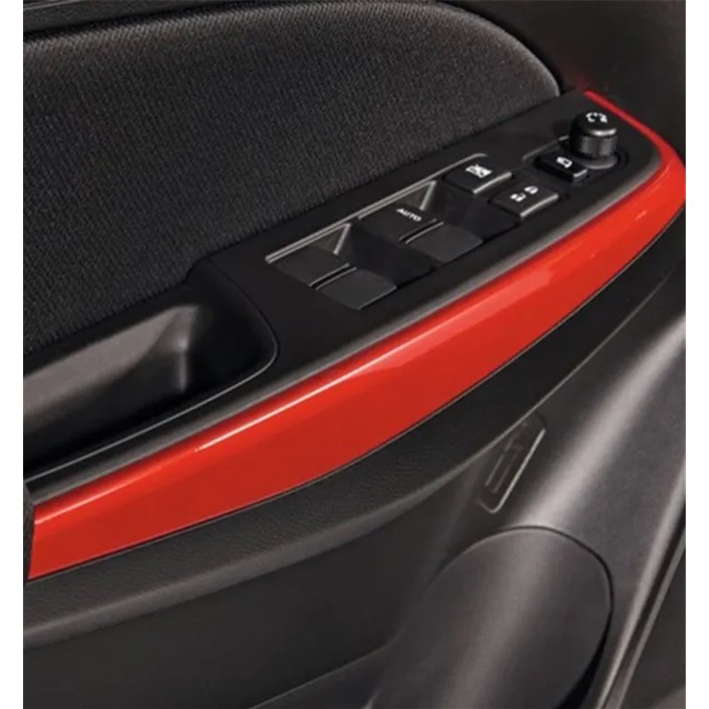 INSERT DE PORTE AVANT - RED PEARL METALLIC SUZUKI